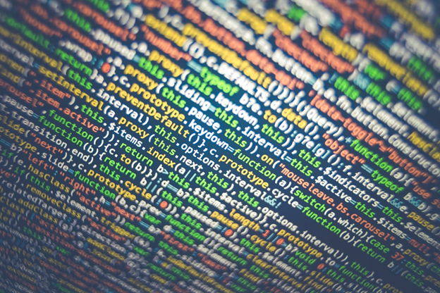 A wall of code